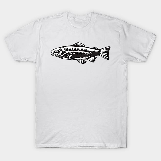 Sea Trout Spotted T-Shirt by patrimonio